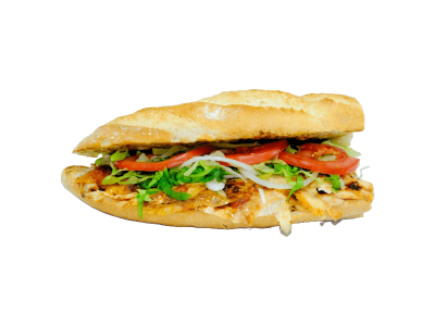 Üç Parça Ekmek Arası Tavuk Döner | 130,00
